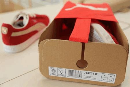 PUMA鞋盒新环保包装设计