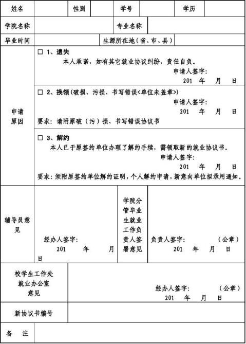 申请三方协议