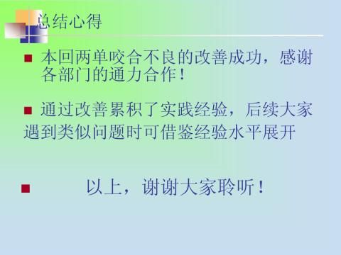 好人00共享现场品质改善案例好人00共享